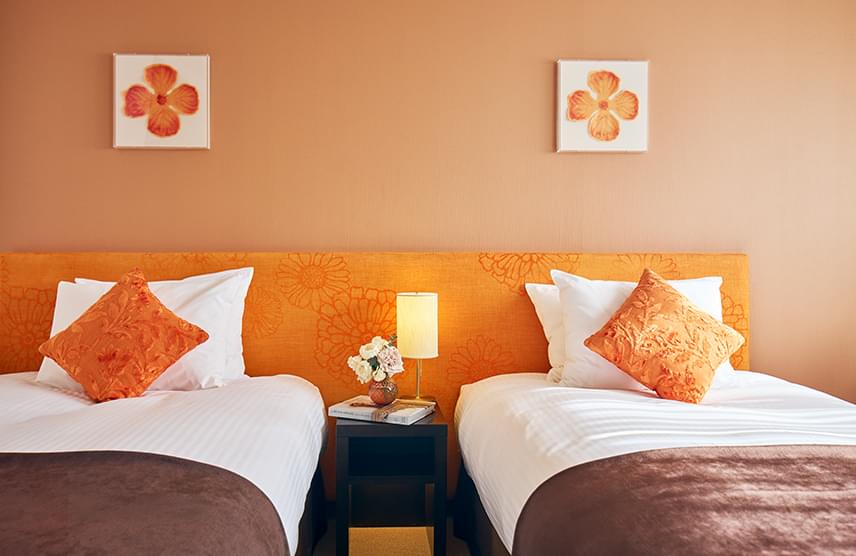 Twin rooms